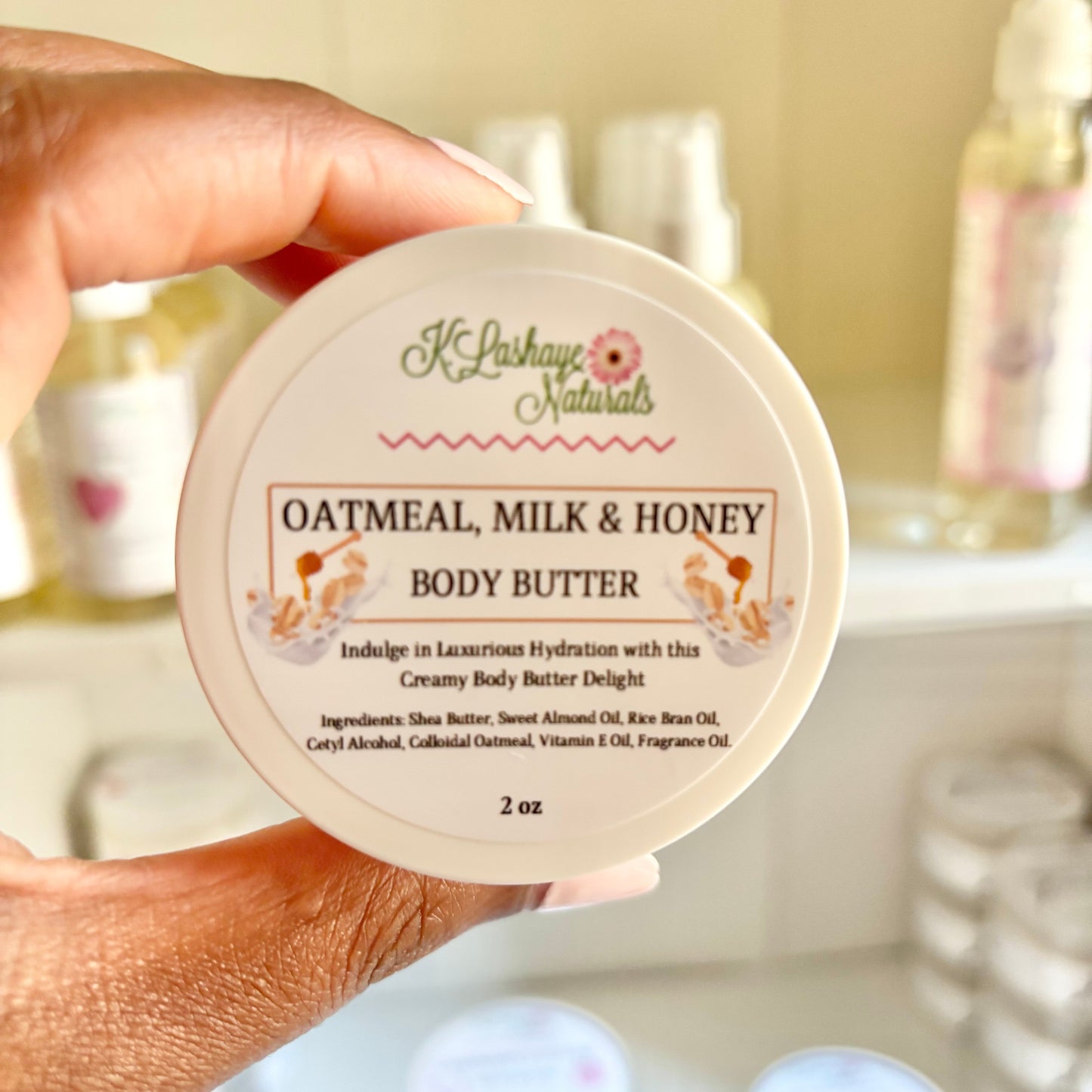 Oatmeal, Milk & Honey Body Butter