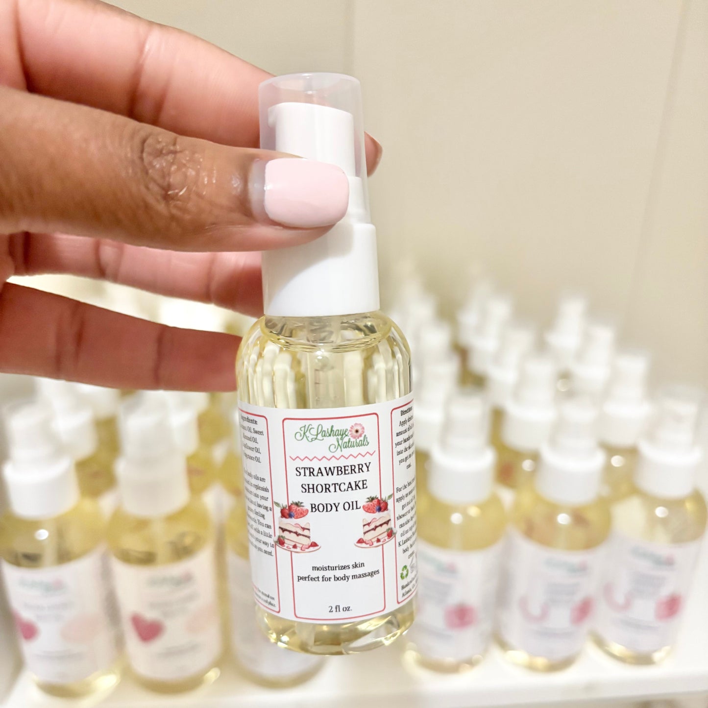 Strawberry Shortcake Body Oil