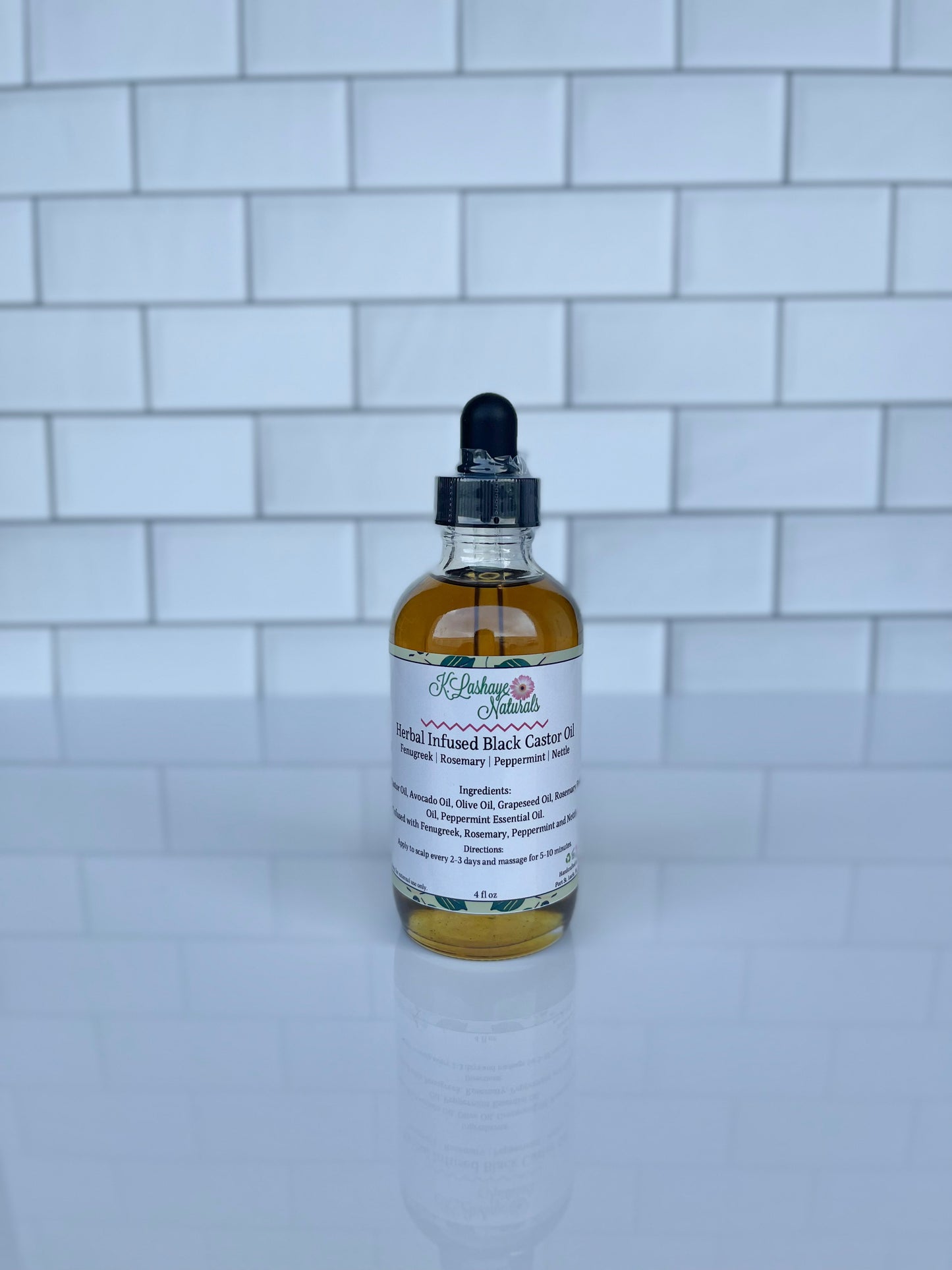 Herbal Infused Black Castor Oil