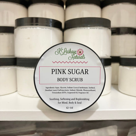 Pink Sugar Foaming Body Scrub