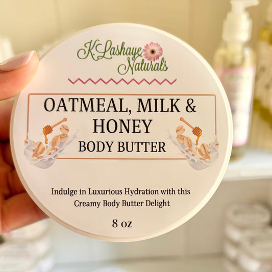 Oatmeal, Milk & Honey Body Butter